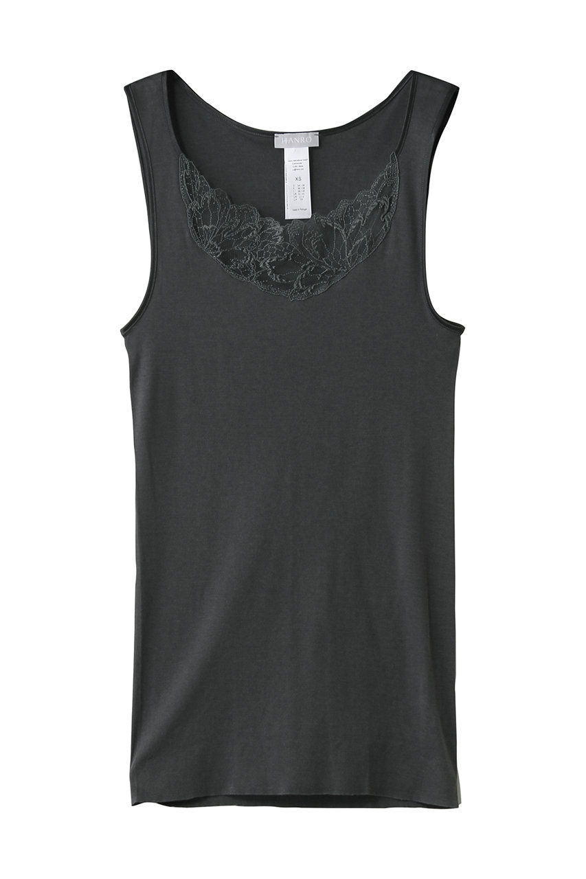 ハンロ/HANROのレース付きタンクトップ(アンカー/UIH130)