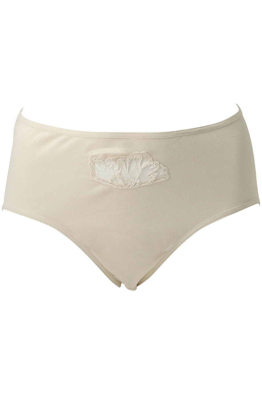 ハンロ/HANROのフロントレース深ばきショーツ(サマーサンド/PIH330)