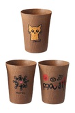 【10/31（月）販売終了】【ウクライナ支援企画】【MUVEIL×ECOALF】森のタンブラー（3個セット）