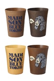 【10/31(月)販売終了】【ウクライナ支援企画】【MADISONBLUE×ECOALF】森のタンブラー（4個セット）