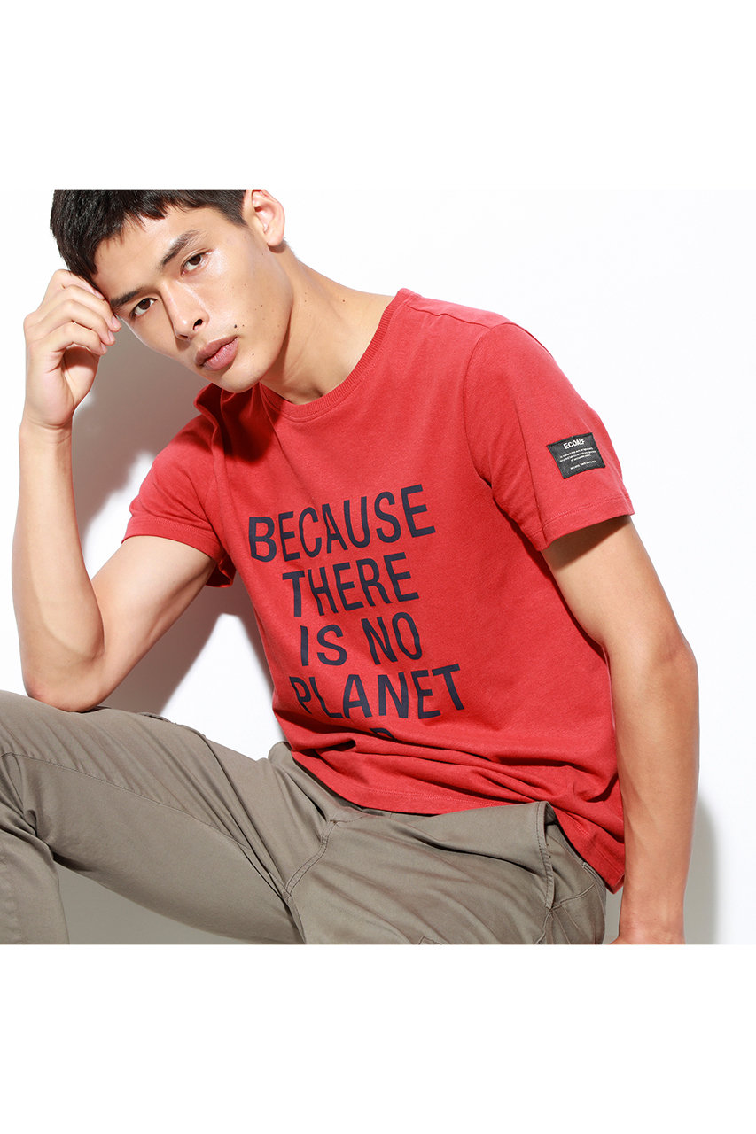 ECOALF エコアルフ メンズ（MENS）BECAUSE クラシック Tシャツ / NATAL CLASSIC BECAUSE T-SHIRT オレンジ(濃)