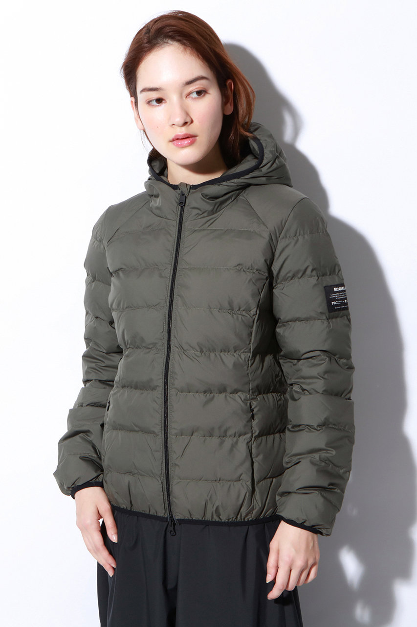 ECOALF エコアルフ ASPEN ダウン ジャケット / ASP JACKET WOMAN カーキ