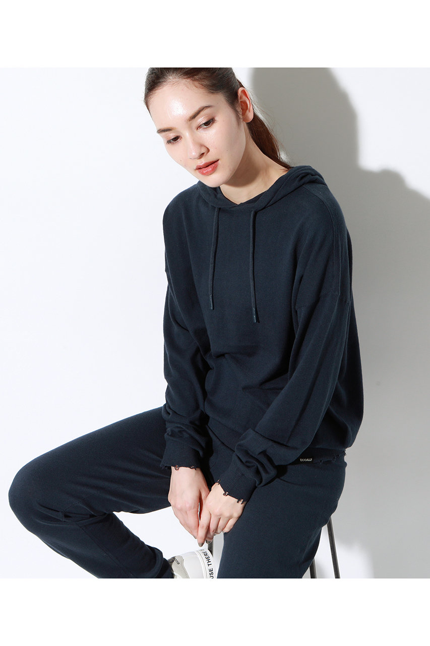 ECOALF エコアルフ MAR ニットパーカー / MAR KNIT WOMAN ネイビー