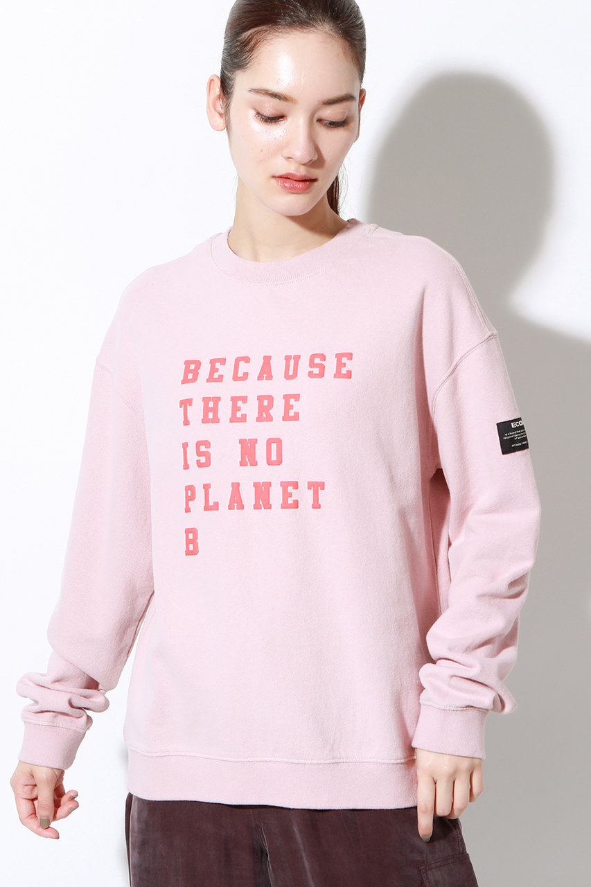 ECOALF エコアルフ BECAUSE スウェットシャツ / CERVINO SWEATSHIRT WOMAN ピンク