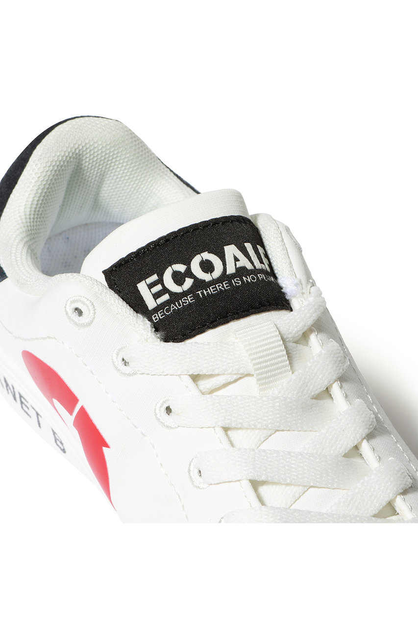 Ecoalf エコアルフ Kids Sandford キッズ スニーカー Sandford Sneakers Kids ホワイト レッド の通販 Elleshop エル ショップ