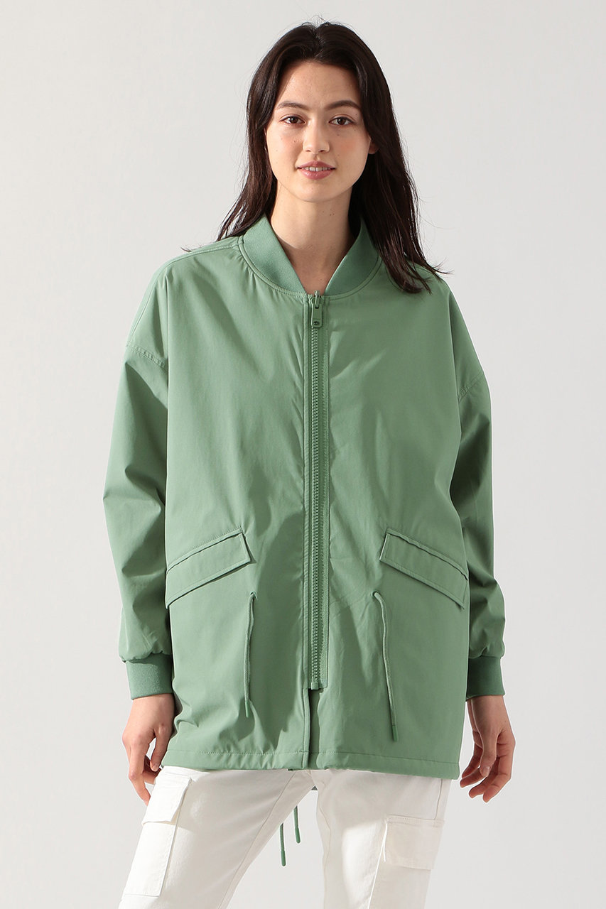 ECOALF エコアルフ KELP リバーシブル ジャケット / KELP REVERSIBLE JACKET WOMAN グリーン