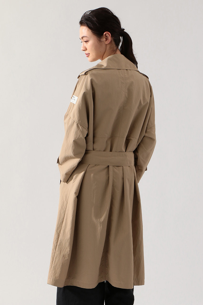 ECOALF(エコアルフ)｜MOS オーバーサイズ トレンチコート / MOS OVERSIZE TRENCH WOMAN/ベージュ  の通販｜ELLESHOP・(エル・ショップ)