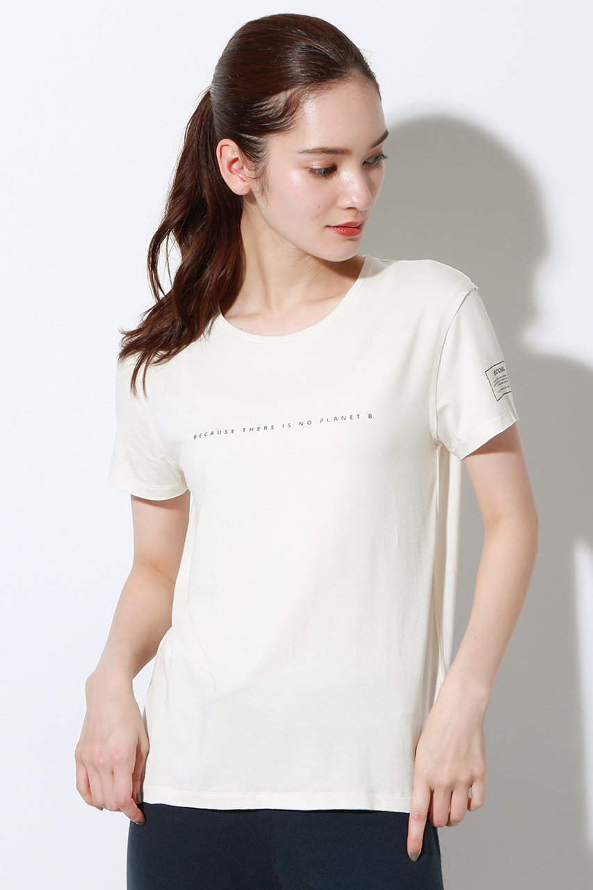 ECOALF エコアルフ GOING クルーネック Tシャツ / GOING T-SHIRT WOMAN ホワイト