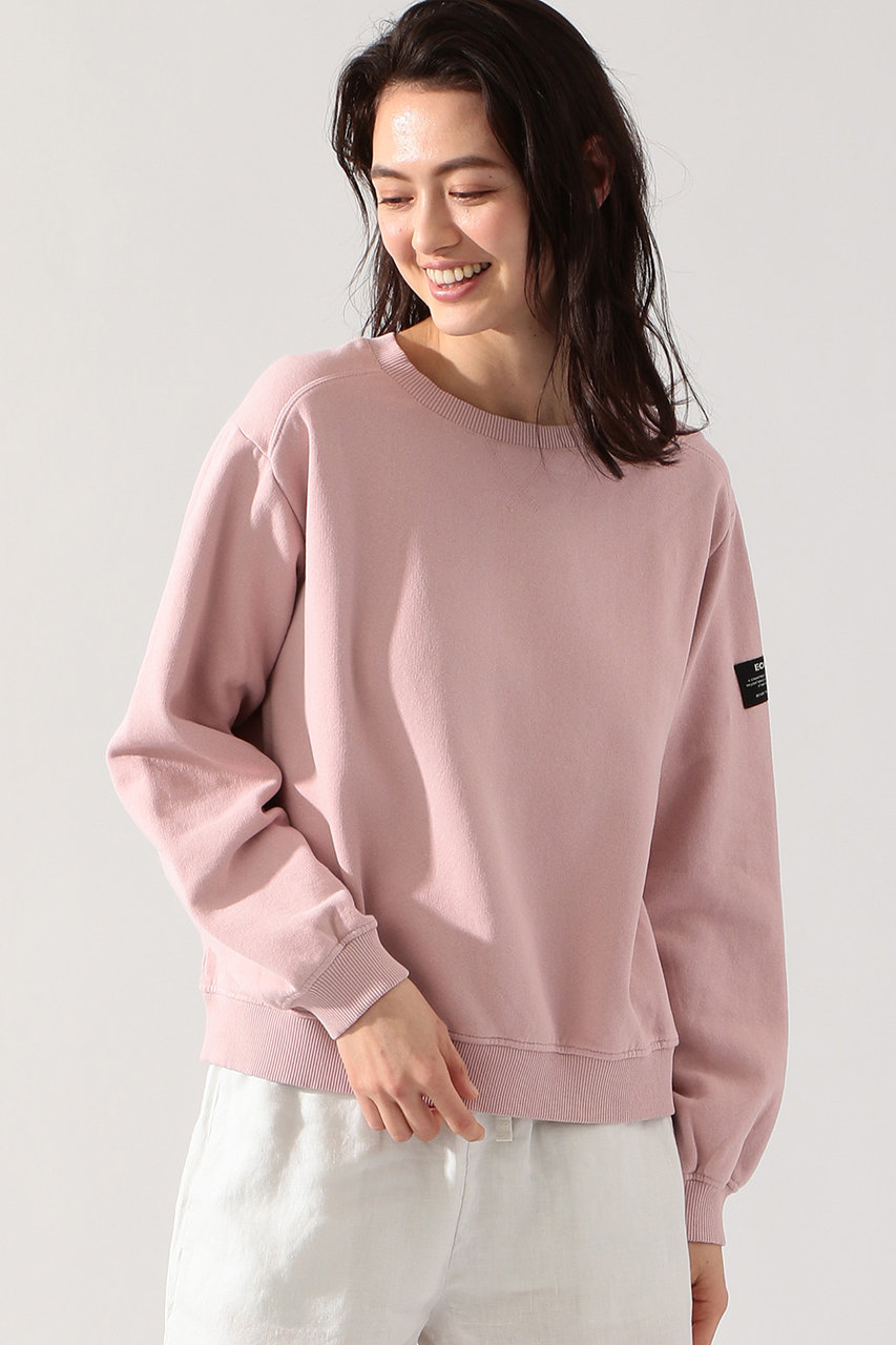 ECOALF エコアルフ ECO ベーシック スウェット / ECO SWEATSHIRT WOMAN ピンク(濃)