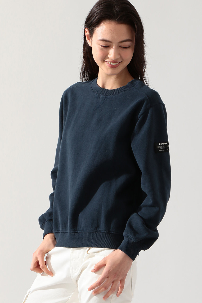 ECOALF エコアルフ ECO ベーシック スウェット / ECO SWEATSHIRT WOMAN ネイビー