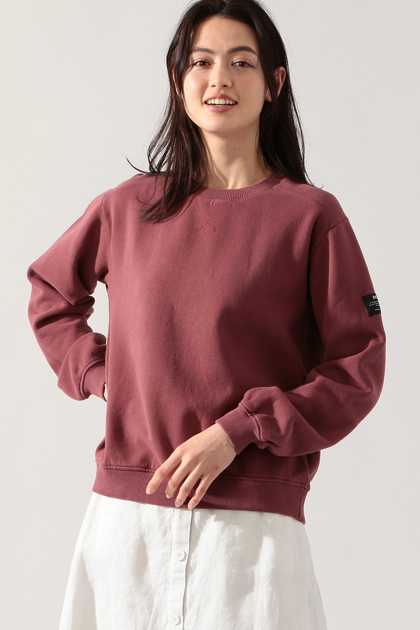 ECOALF エコアルフ ECO ベーシック スウェット / ECO SWEATSHIRT WOMAN ワイン