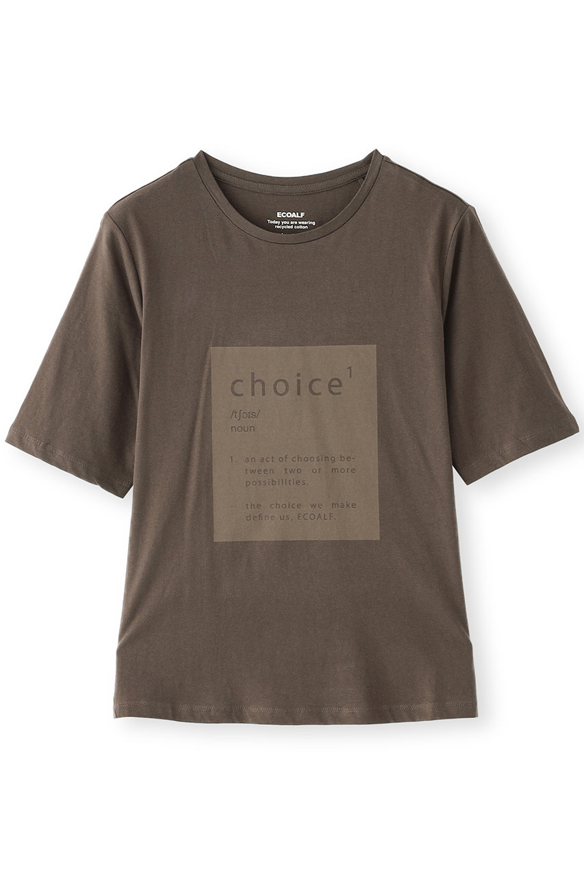 ECOALF エコアルフ ECOALF SINCE Tシャツ ブラウン(濃)