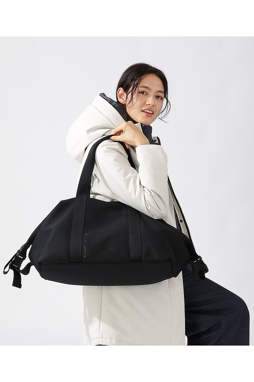 Ecoalf エコアルフ Unisex Samara Uto ボストンバッグ ブラック の通販 Elleshop エル ショップ