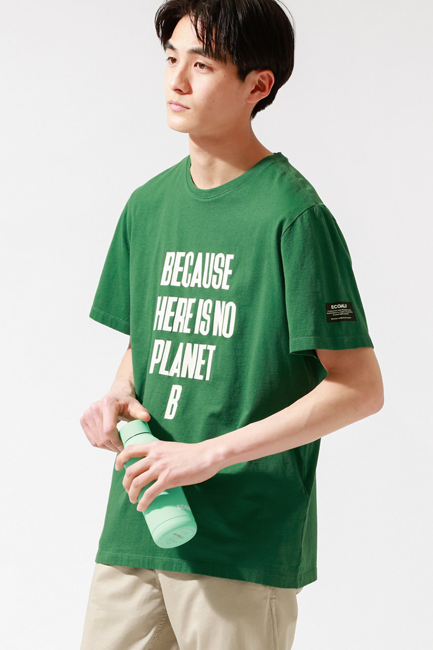 エコアルフ/ECOALFの【MEN】MINO BECAUSE Tシャツ(グリーン/41P12781)