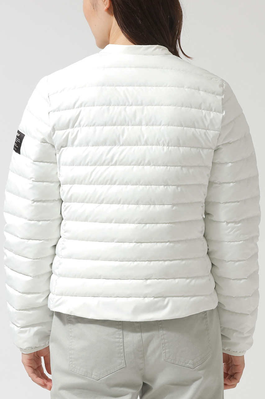 ECOALF(エコアルフ)｜AIA パデッドジャケット/ホワイト の通販