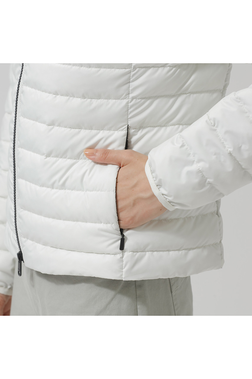ECOALF(エコアルフ)｜AIA パデッドジャケット/ホワイト の通販