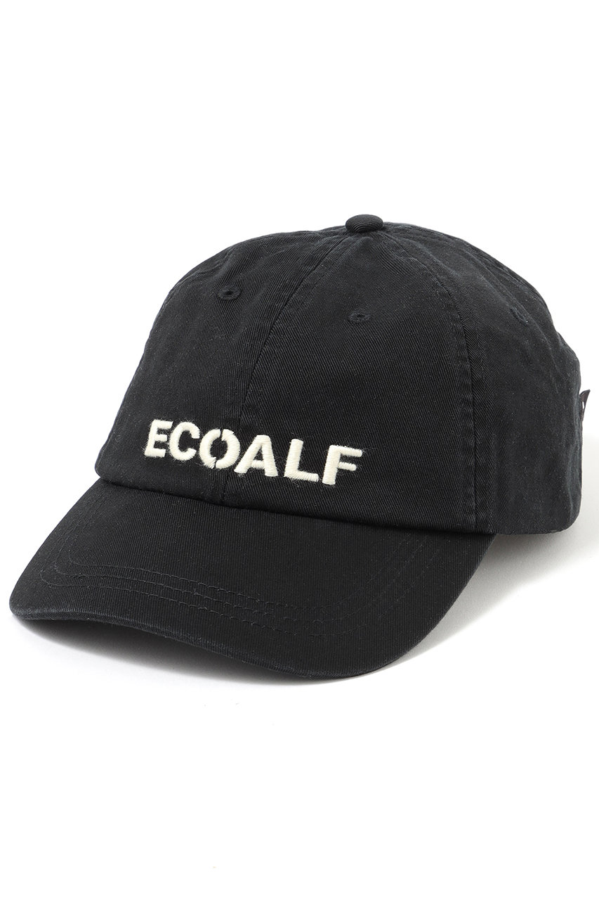 ECOALF 【UNISEX】ECOALF ベーシック ロゴキャップ / ECOALF CAP (ブラック, F) エコアルフ ELLE SHOP