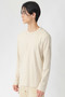 【MEN】NABIL メッセージ ロンT  / NABIL LONG-SLEEVED T-SHIRT MAN エコアルフ/ECOALF オフホワイト