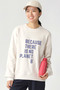 HAARLEM BECAUSE スウェット / HAARLEM SWEATSHIRT WOMAN エコアルフ/ECOALF