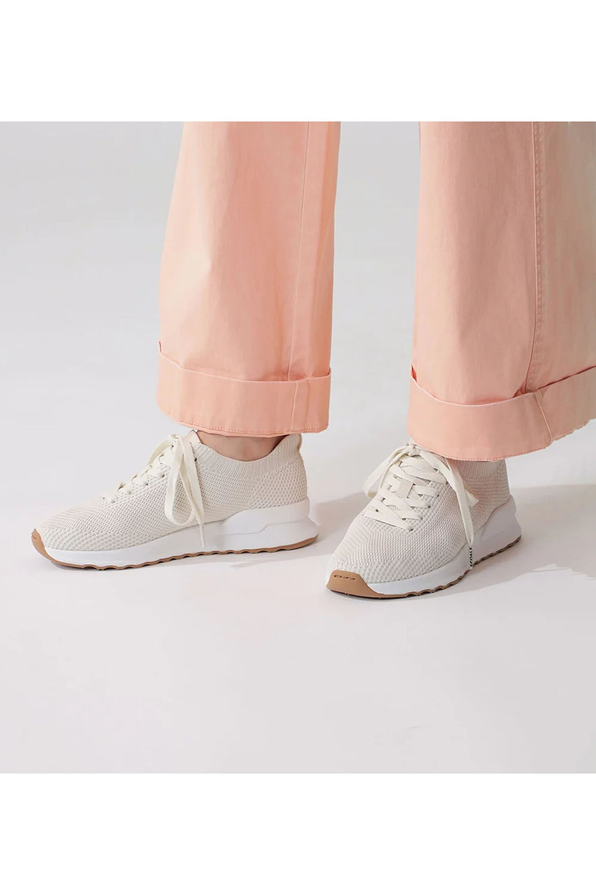 ECOALF(エコアルフ)｜CONDE ニット スニーカー / CONDE KNITTED TRAINERS WOMAN/オフホワイト  の通販｜ELLESHOP・(エル・ショップ)