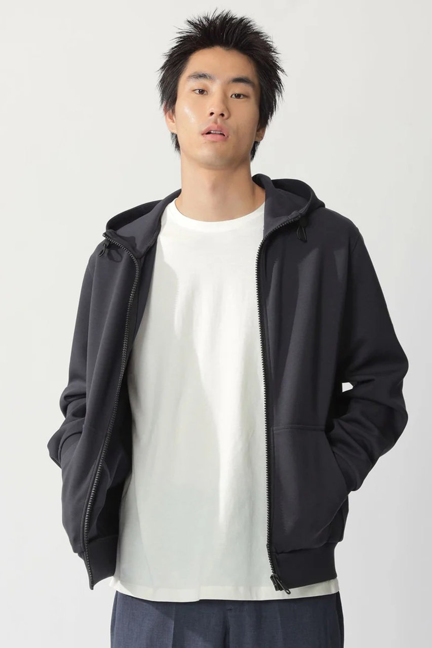 エコアルフ/ECOALFの【MEN】AGADIR ジップ パーカー / AGADIR SWEATSHIRT MAN(ネイビー/41P41423)