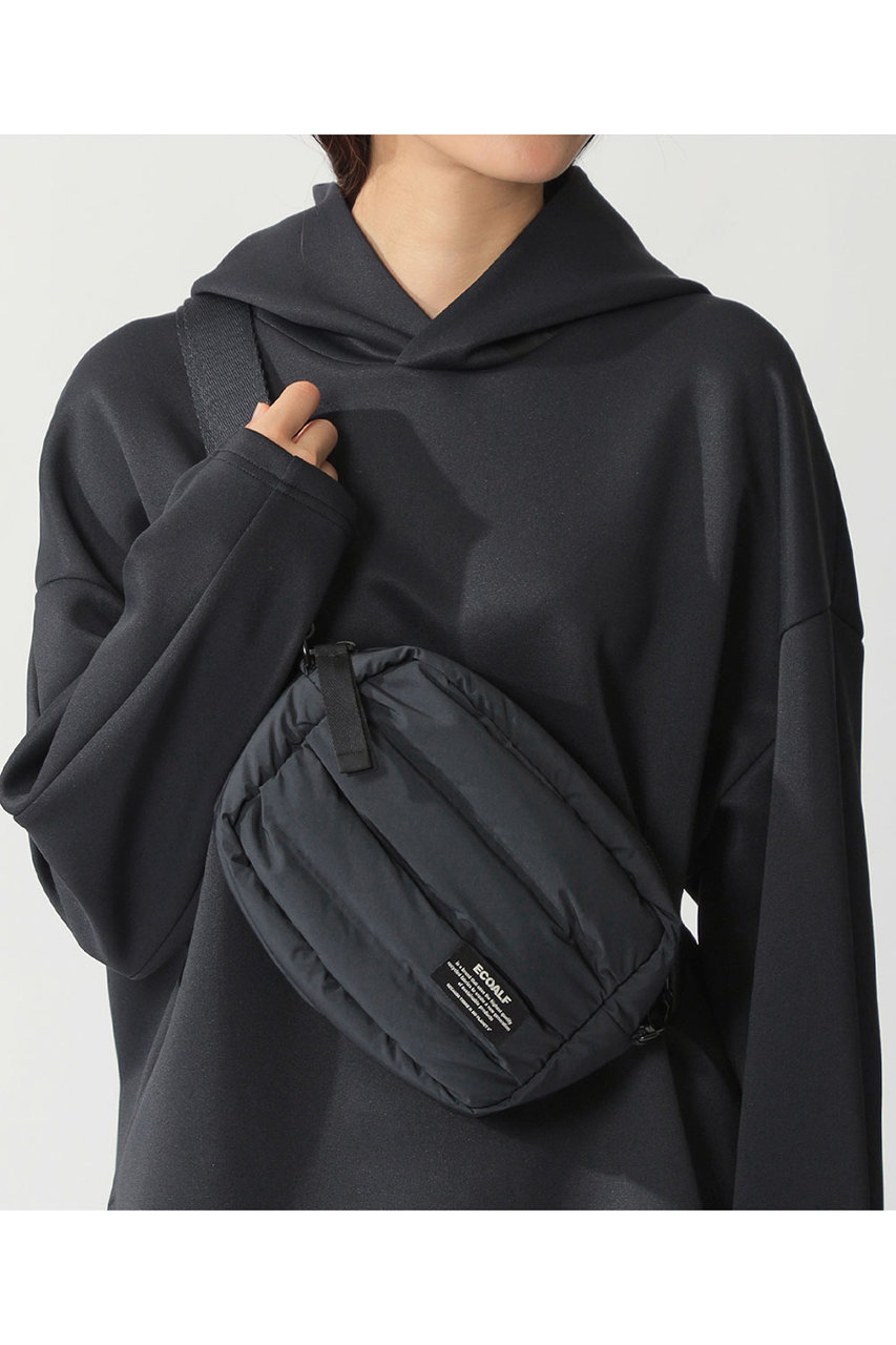 エコアルフ/ECOALFのPAD ボディ バッグ/PAD CROSSBODY UNISEX(ブラック/42132421)