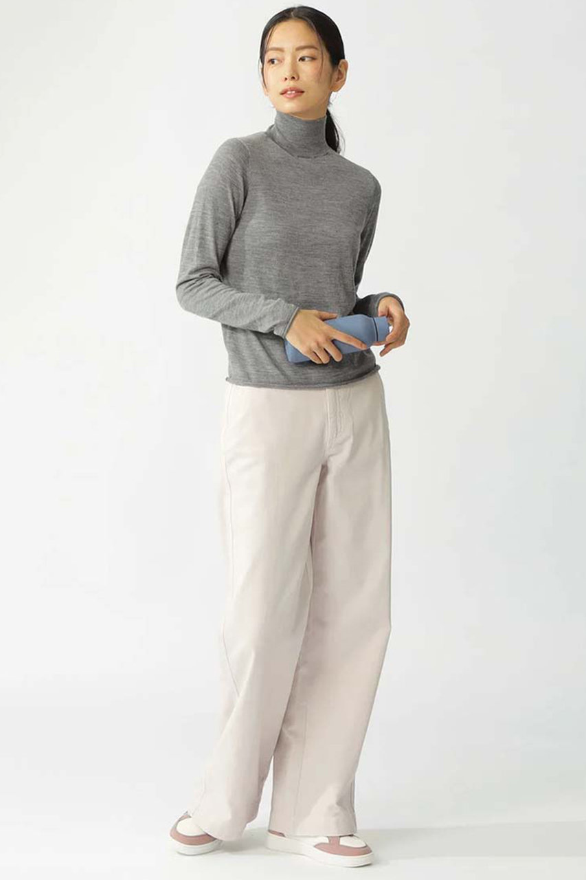 ECOALF FAYA ライトウール ニット / FAYA KNIT WOMAN (ライトグレー, M) エコアルフ ELLE SHOP ECOALF FAYA ライトウール ニット / FAYA KNIT WOMAN (ライトグレー, M) エコアルフ ELLE SHOP