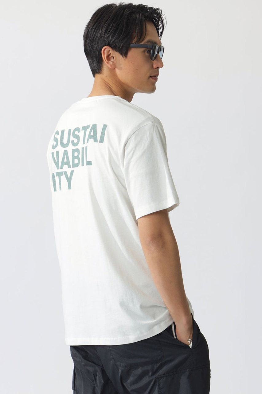 ECOALF 【MEN】SUSTANO Tシャツ / SUSTANO T-SHIRT (ホワイト, S) エコアルフ ELLE SHOP ECOALF 【MEN】SUSTANO Tシャツ / SUSTANO T-SHIRT (ホワイト, S) エコアルフ ELLE SHOP