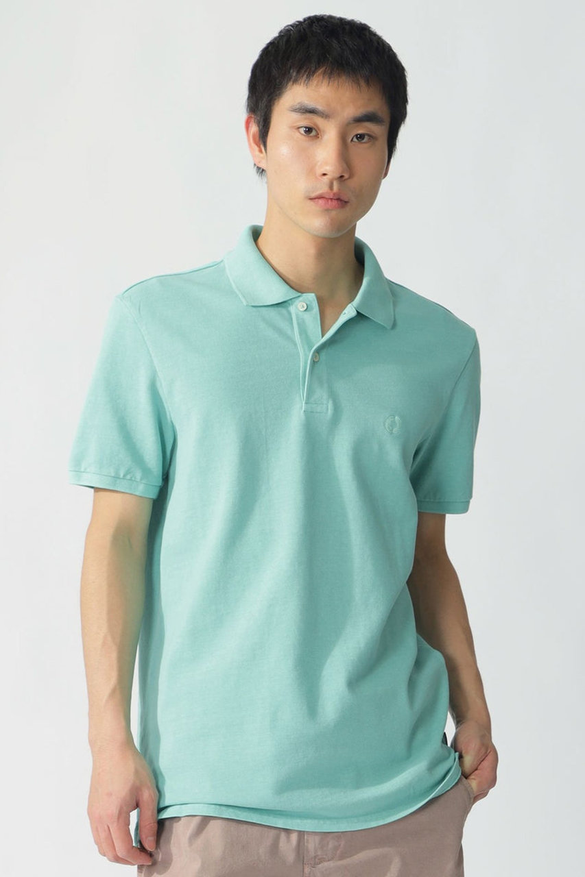 ECOALF 【MEN】TEDAN BECAUSE ポロ / TEDANALF POLO MAN (グリーン, S) エコアルフ ELLE SHOP ECOALF 【MEN】TEDAN BECAUSE ポロ / TEDANALF POLO MAN (グリーン, S) エコアルフ ELLE SHOP
