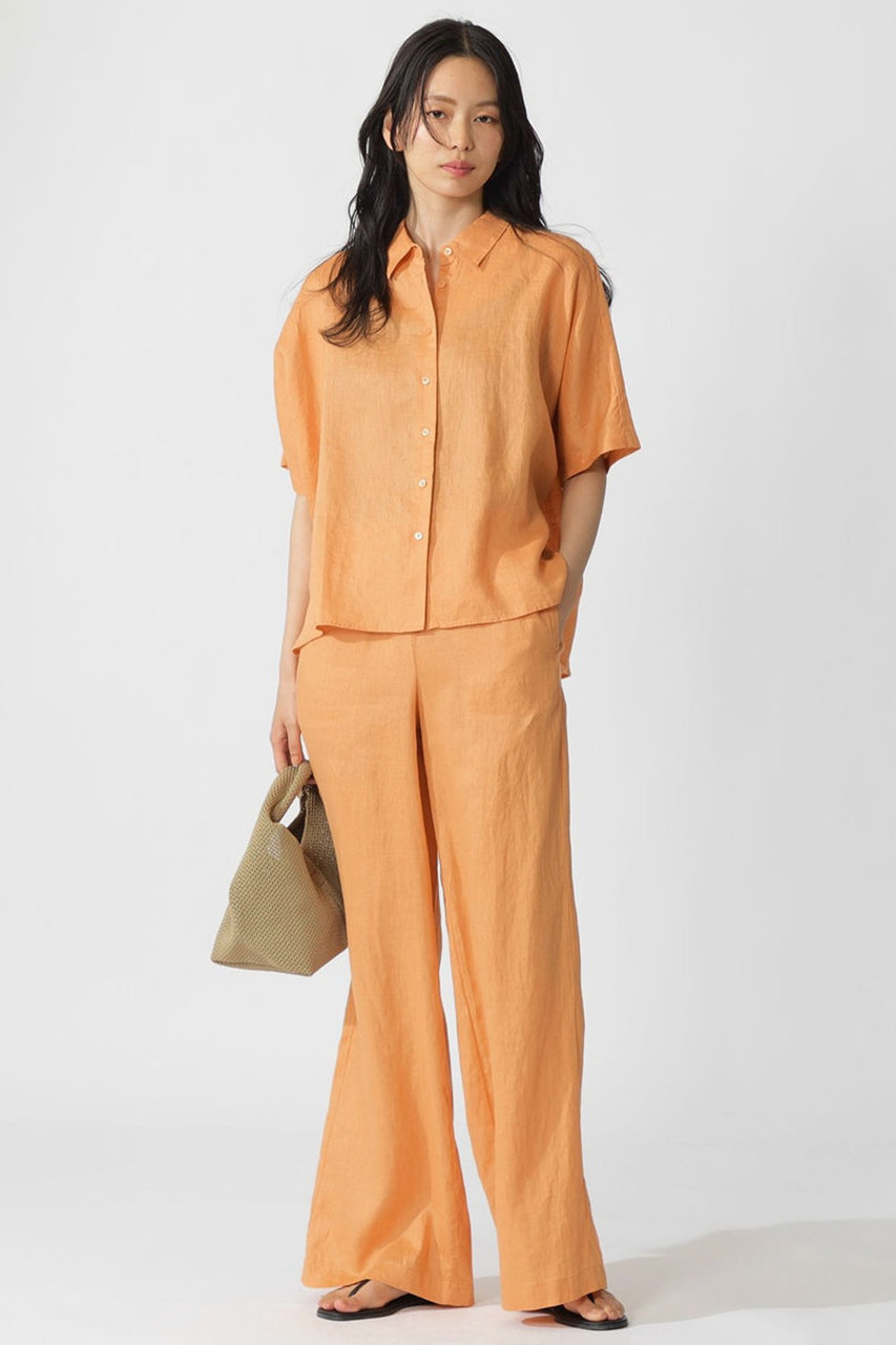 ECOALF MELANIA シャツ / MELANIA SHIRT WOMAN (オレンジ, F) エコアルフ ELLE SHOP ECOALF MELANIA シャツ / MELANIA SHIRT WOMAN (オレンジ, F) エコアルフ ELLE SHOP