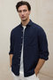 【MEN】FELIPE シャツ / FELIPE SHIRT MAN エコアルフ/ECOALF ネイビー