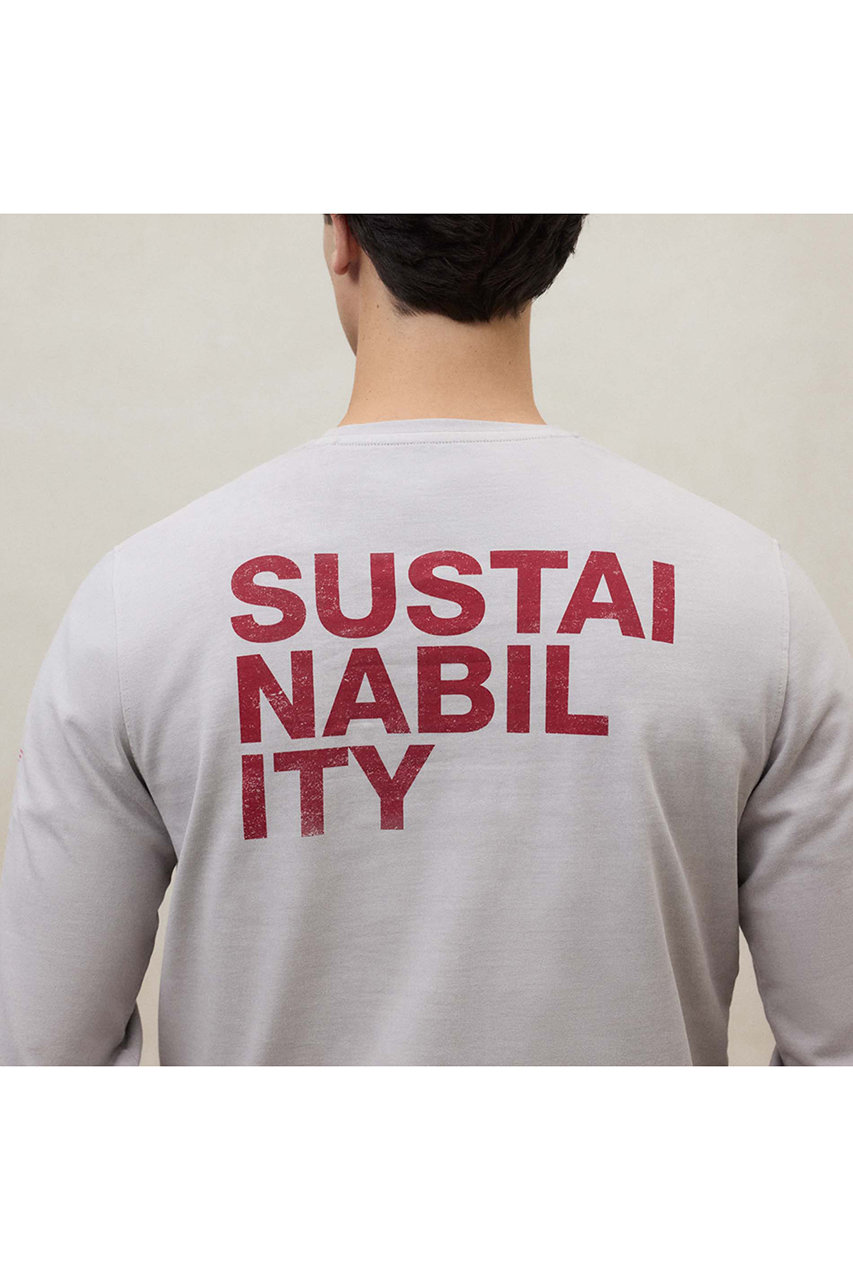 ECOALF 【MEN】SUSTANO ロンT / SUSTANO LONG SLEEVE T-SHIRTS (ライトグレー, L) エコアルフ ELLE SHOP ECOALF 【MEN】SUSTANO ロンT / SUSTANO LONG SLEEVE T-SHIRTS (ライトグレー, L) エコアルフ ELLE SHOP