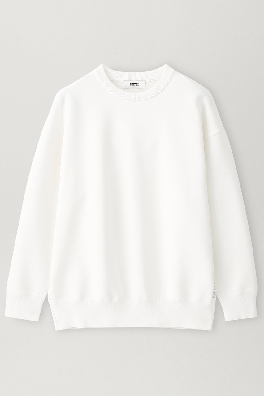 エコアルフ/ECOALFの【UNISEX】ACT ドライビング ニットプルオーバー 【日本限定】(ホワイト/44N01691)