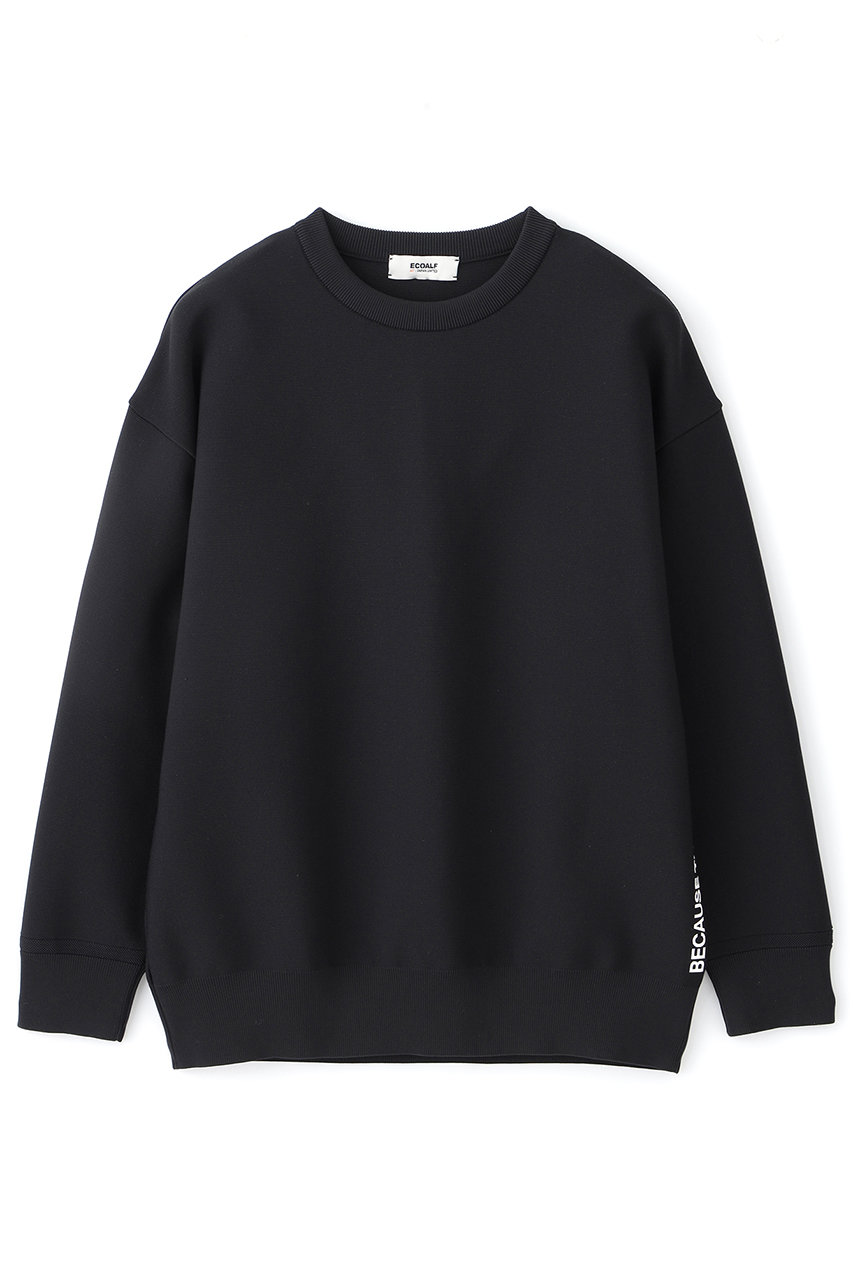 エコアルフ/ECOALFの【UNISEX】ACT ドライビング ニットプルオーバー 【日本限定】(ブラック/44N01691)