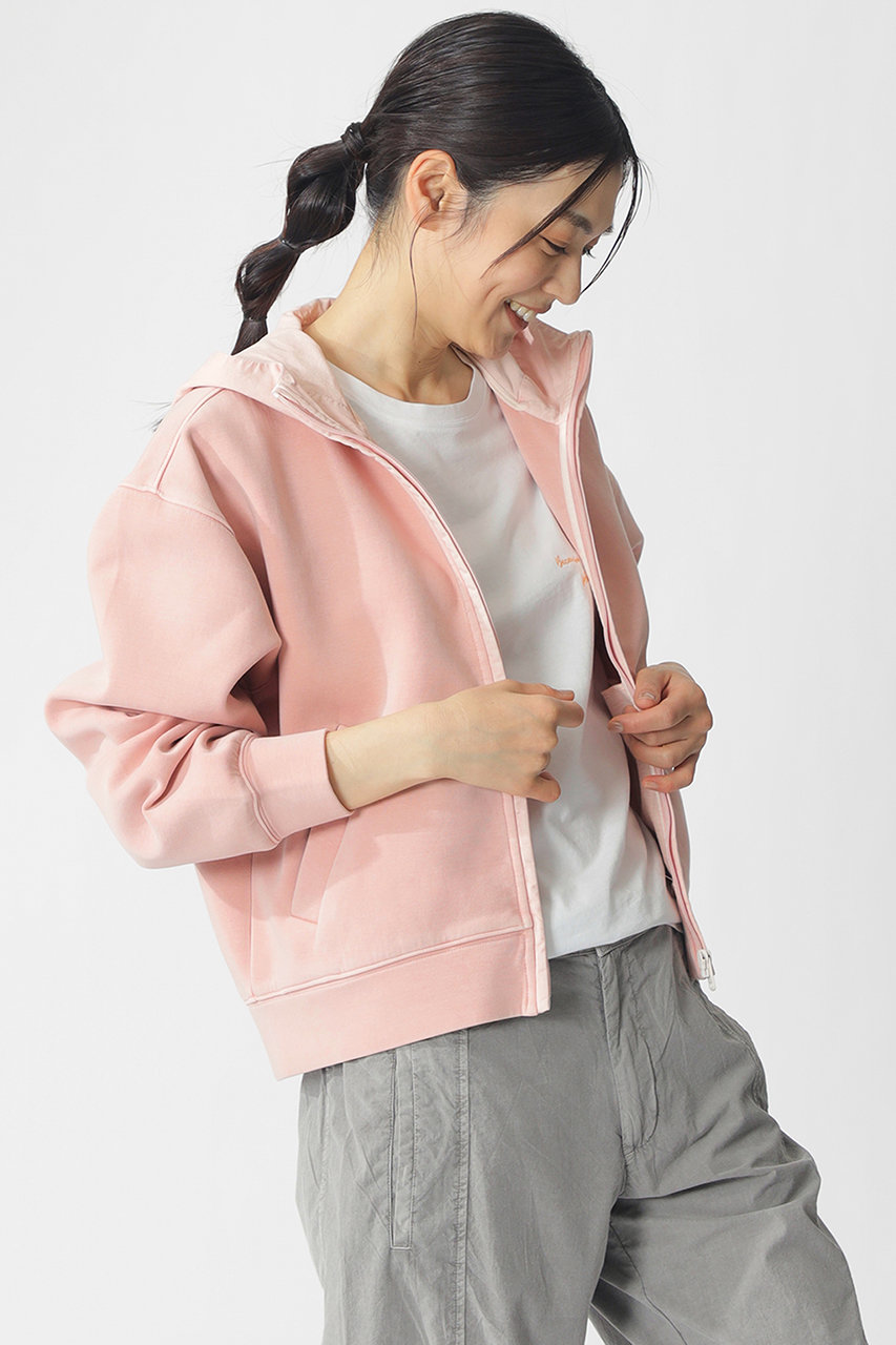 エコアルフ/ECOALFのARICA ピグメント パーカー / ARICA SWEATSHIT WOMAN(ピンク/42P40730)