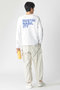 【MEN】SUSTANO バックプリント スウェット / SUSTANO BACK LONGSLEEVE MAN エコアルフ/ECOALF