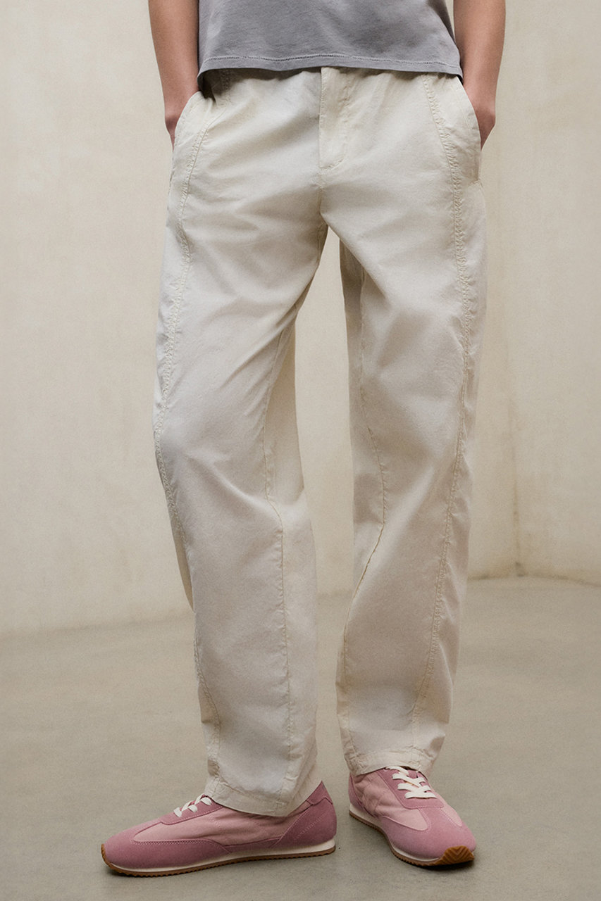 エコアルフ/ECOALFのRIPOLL パンツ / RIPOLL PANTS WOMAN(ライトグレー/42R15746)