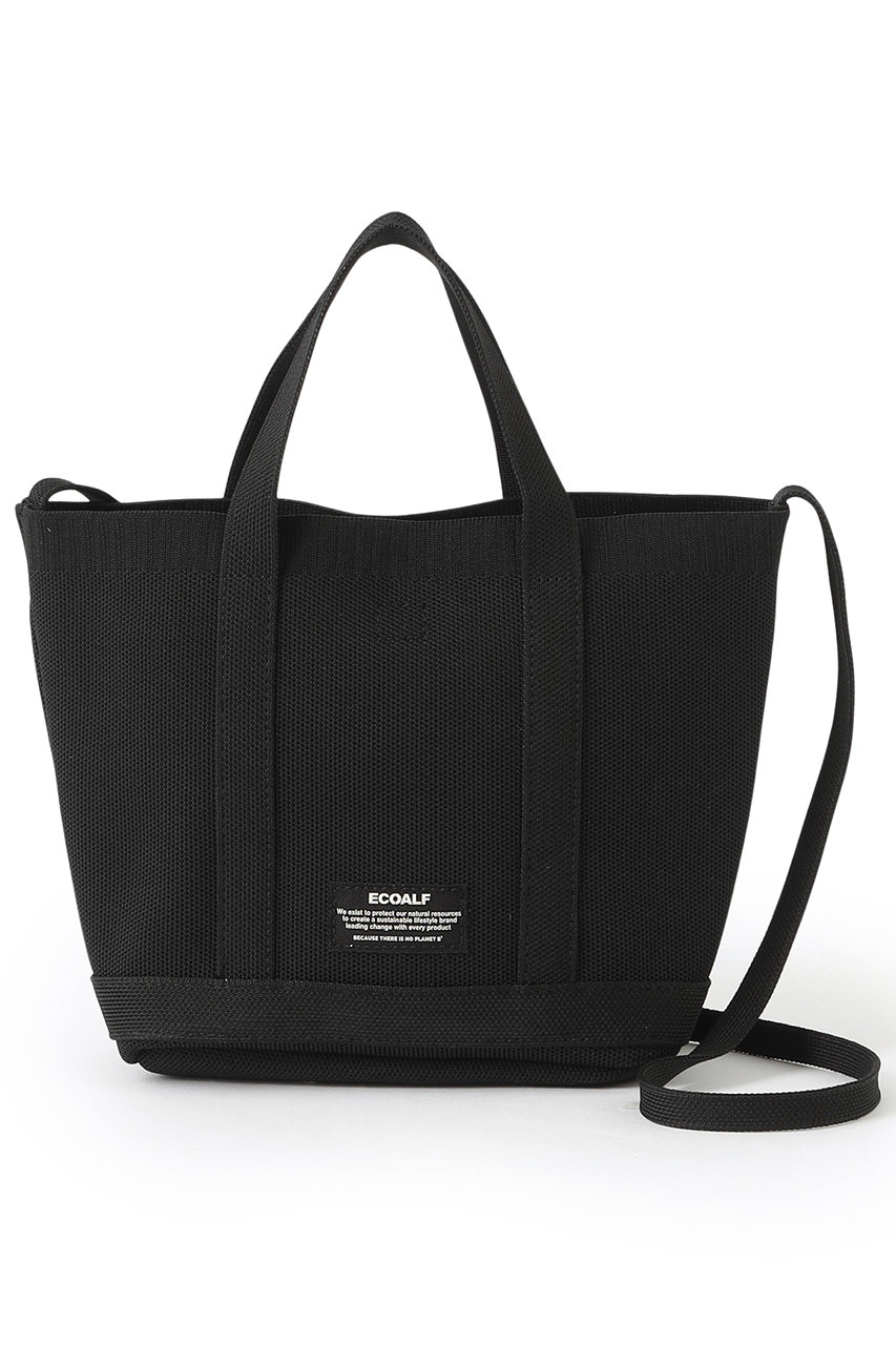 エコアルフ/ECOALFの【UNISEX】MARTA TIKA ミニ トート / MARTA PLAIN TIKA SHOPPER MINI(ブラック/42153757)