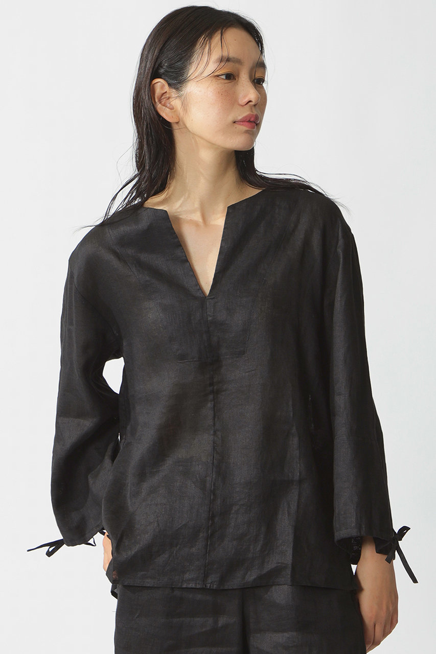 エコアルフ/ECOALFのJENA シャツ / JENA SHIRT WOMAN(ブラック/42M25761)