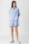 MELANIA ストライプ シャツ / MELANIA STRIPE SHIRT WOMAN エコアルフ/ECOALF