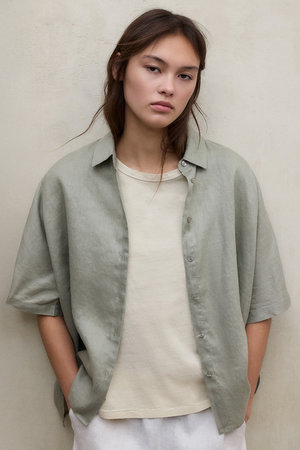 エコアルフ/ECOALFのMELANIA ショートスリーブ シャツ / MELANIA SHIRT WOMAN(110400/110402)