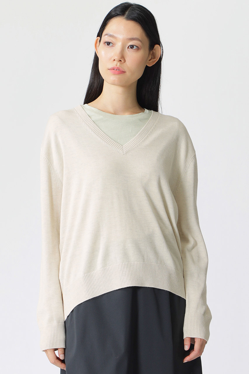 ECOALF AROA ニット / AROA KNIT (ベージュ, F) エコアルフ ELLE SHOP