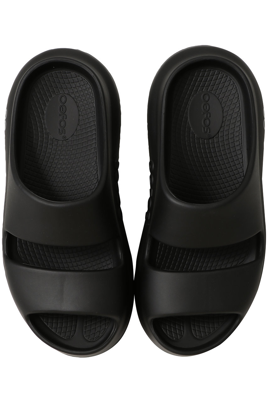 【未使用】ウーフォス　OOFOS ブラック　サンダル　cityshop購入 ウーフォス サンダル ブラック 正規品 OOFOS リカバリーサンダル