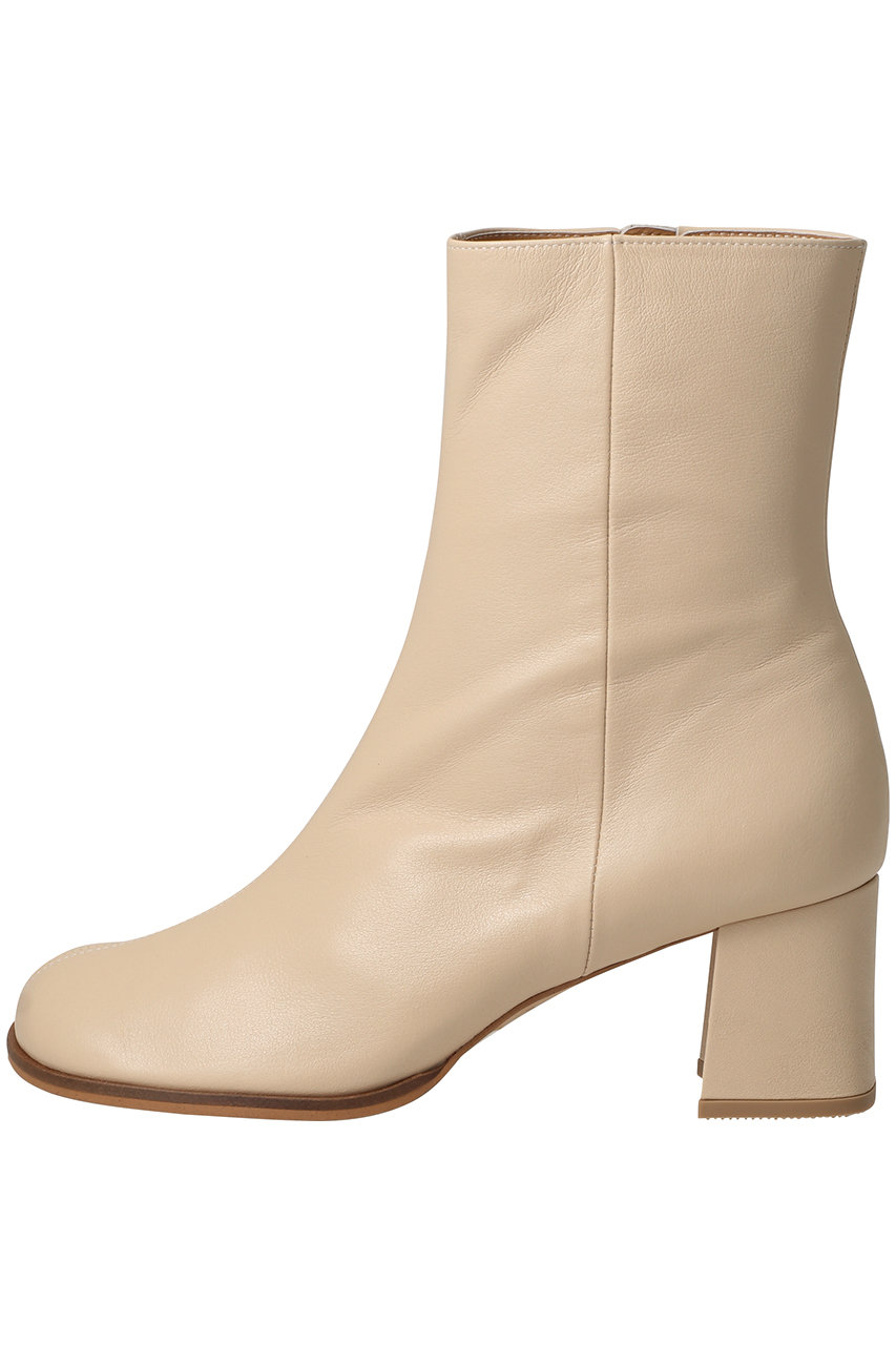 HEWN アンクルブーツ (ベージュ, 35.5(22.5)) ヒューン ELLE SHOP HEWN アンクルブーツ (ベージュ, 35.5(22.5)) ヒューン ELLE SHOP