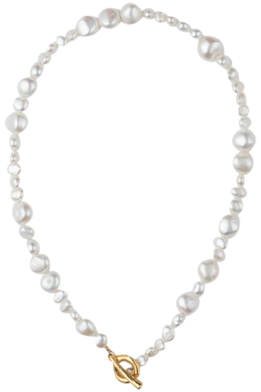 PREEK BAROQUE PEARL RANDOM 2WAY ネックレス (ゴールド, F) プリーク ELLE SHOP PREEK BAROQUE PEARL RANDOM 2WAY ネックレス (ゴールド, F) プリーク ELLE SHOP