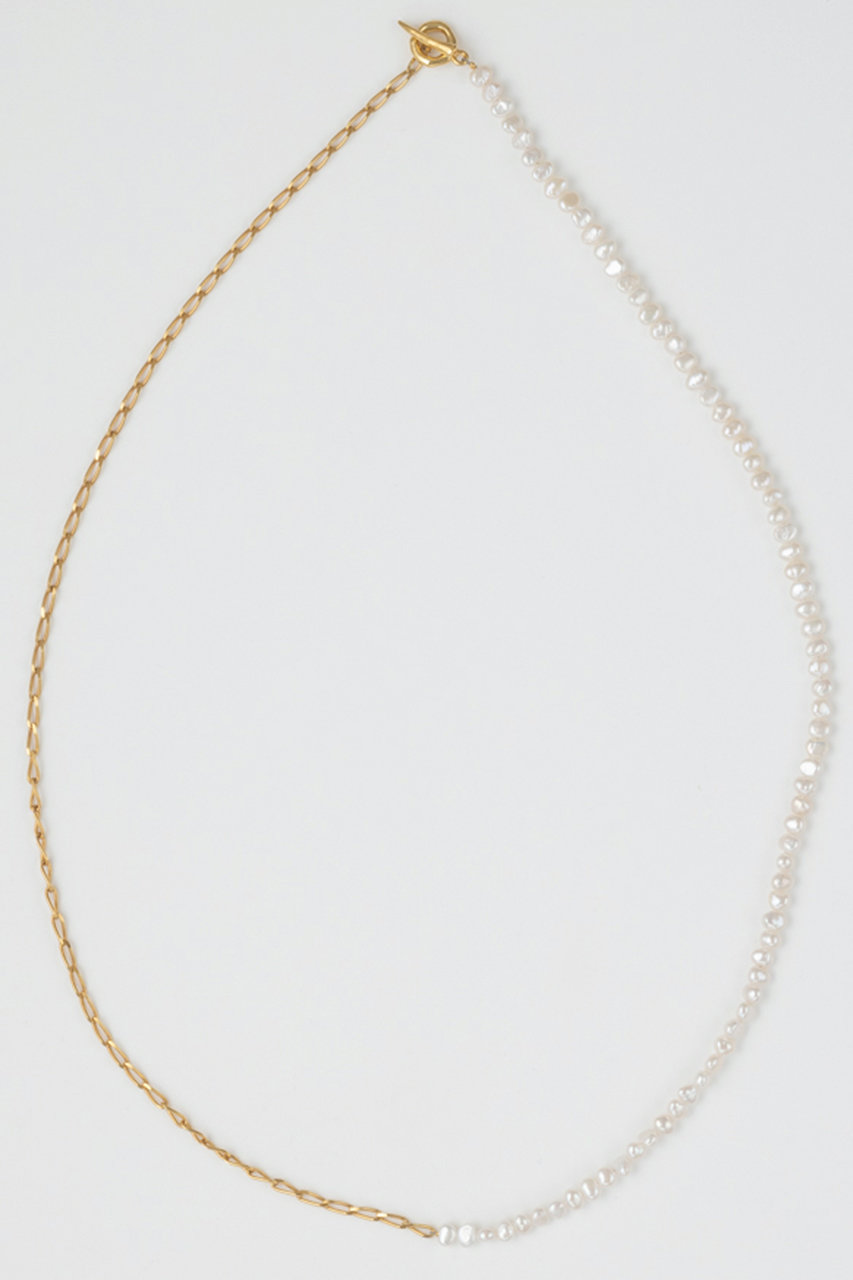 PREEK(プリーク)｜BAROQUE PEARL CHAIN 3WAY ネックレス/ゴールド の