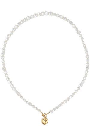 プリーク/PREEKのBAROQUE PEARL COIN 2WAY ネックレス(150200/150201)