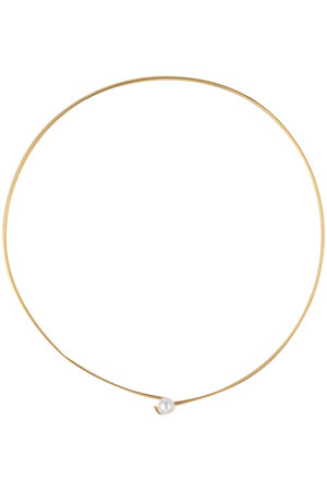 プリーク/PREEKのBAROQUE PEARL LINE チョーカー ネックレス(150200/150203)