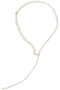 【予約販売】BAROQUE PEARL LARIAT ネックレス プリーク/PREEK ホワイト