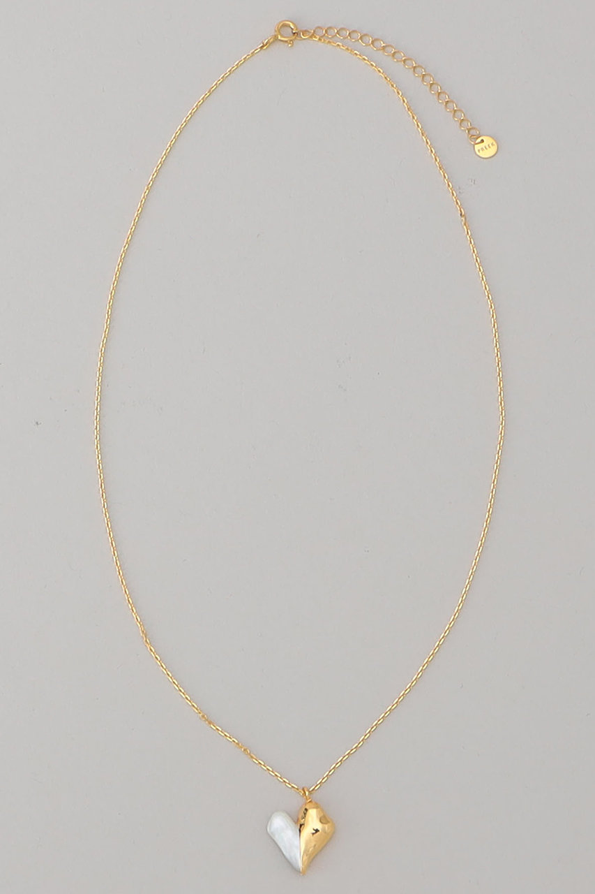 PREEK(プリーク)｜HEART PEARL ネックレス/ホワイト の通販｜ELLESHOP
